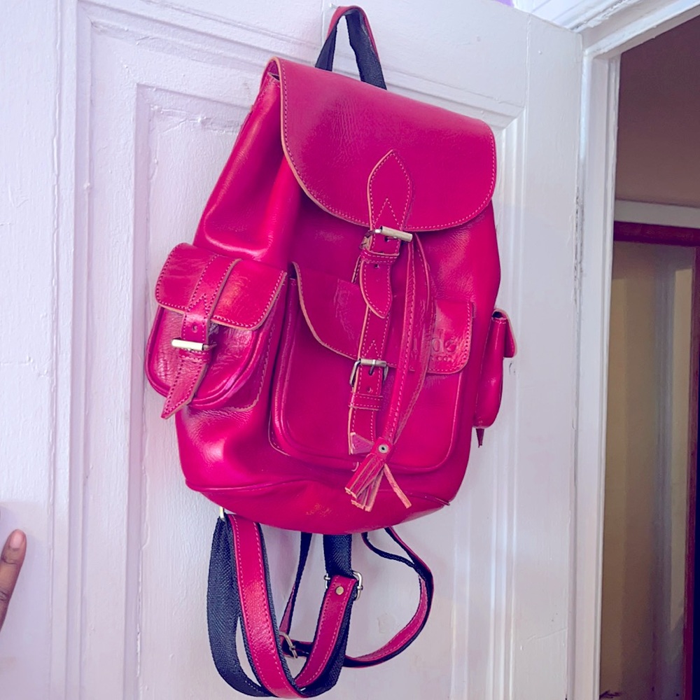 Made Leather  Co Bookbag 🎒
